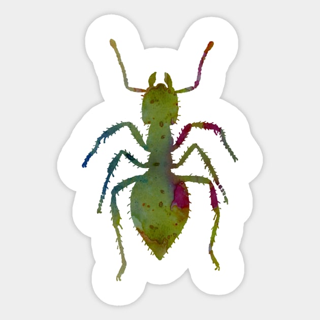 Ant Sticker by BittenByErmines